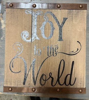 Wooden Christmas Plaque
