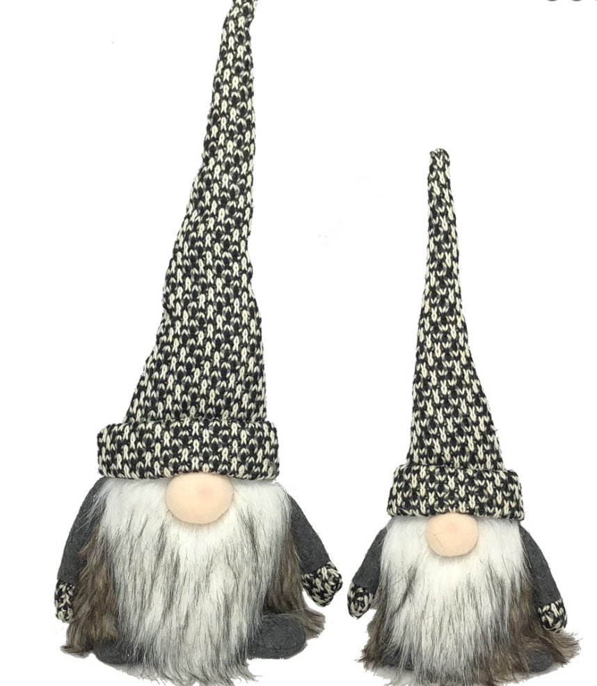 gnome long hat knit 11 inch